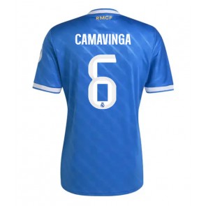 Real Madrid Eduardo Camavinga #6 Alternativní Dres 2025-26 Krátký Rukáv